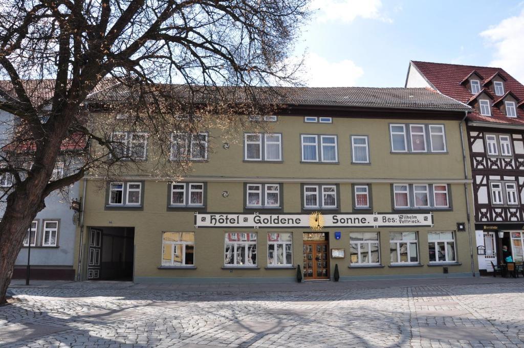Hotel Goldene Sonne Arnstadt Exteriér fotografie